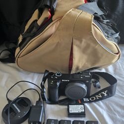 Sony A6500 camera