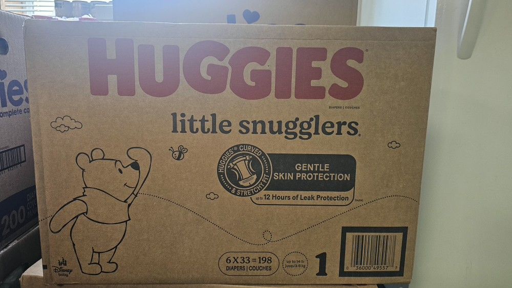 Diaper Huggies Size 1 ..... 198 Count