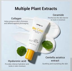 No Cast Moisturizing Sunscreen SPF50 PA+