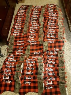 Christmas stockings ornaments elf’s