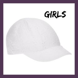 NWT Girls Eyelet Hat