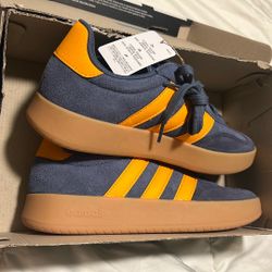 Adidas Barreda Blue/orange Men’s Shoes NEW 7.5