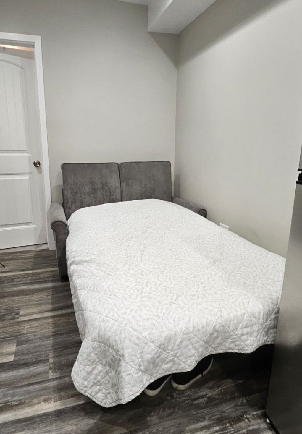 Grey Love Seat Couch