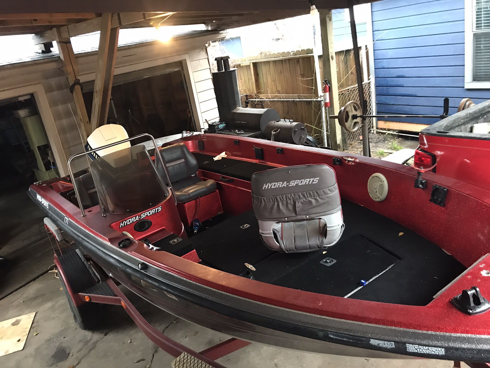 1995 17ft Hydra Sport Boat