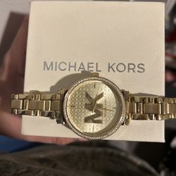Gold Michael Kors Watch