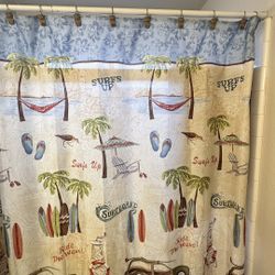 Surfs Up Beach Bathroom Decor