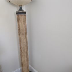 Pair of Elegant Vintage-Style Torchiere Floor Lamps – Unique Design!