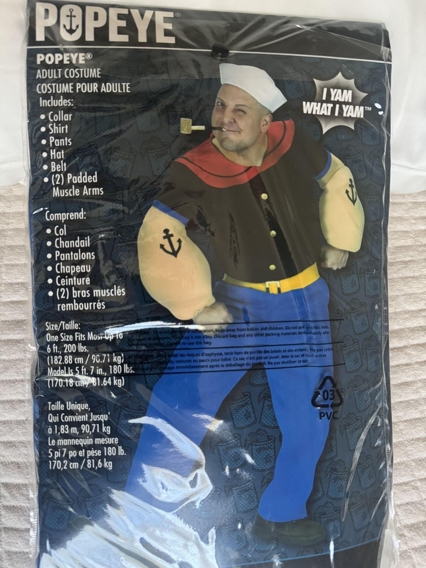 Popeye & Olive Couple Costume