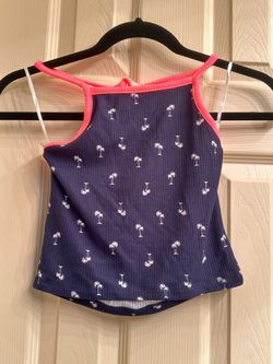 Big Girls Halter Tie Up Top