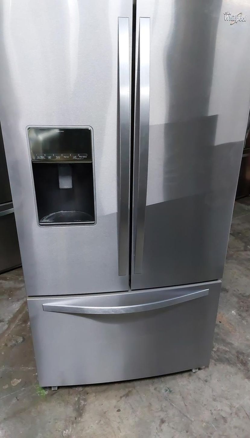 Whirlpool 3-Door French Door Fridge Stainless Steel
