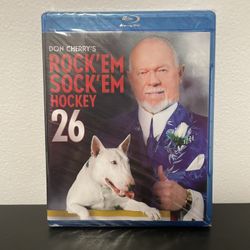 Don Cherry’s Rock Em Sock Em 26 Blu Ray Movie NEW SEALED NHL Hockey Documentary