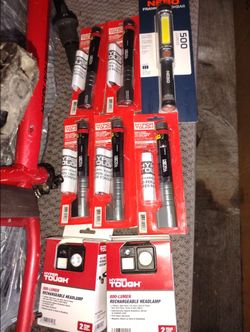 Hyper Tough Pen Lights and Headlamps Bundle