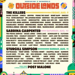 Outside lands music festival