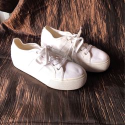 Steve Madden Canvas Sneakers Ladies 10m