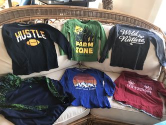Boys 7-8 Shirts John Deer, Old Navy Lot of 6