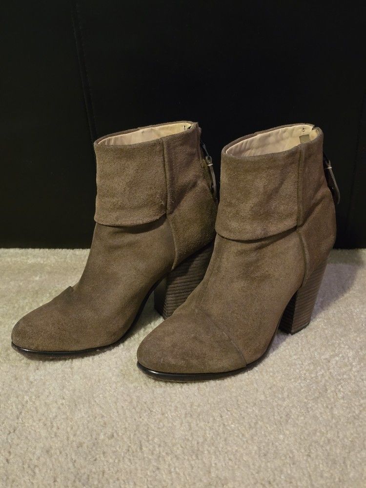 Rag And Bone Ashby Suede Ankle Boot Women's Size 7
