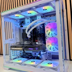 Gaming PC Custom Built by AREA-51✅🕹Full White RGB/Ryzen 7/32GB RAM/2TB🖥1 Year Warranty‼️ RTX 5070 GPU💥 $0 Down Finance Available