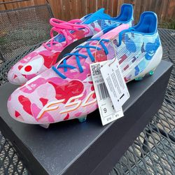 Adidas BAPE F50 FG Elite soccer cleats size 9