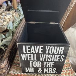 Wedding Box For Wishes 