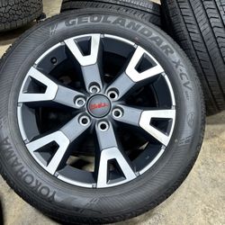 (4) 20" 2026 Toyota 4runner  TRD SPORT Factory OEM wheels rims Tires Tacoma 2025 2024 265/60/20