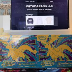 Ascended Hero Pokemon Center Elite Trainer Box