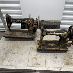 2 Singer sewing Machines 