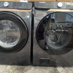 Samsung multi steam washer and dryer set