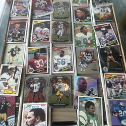 Football Cards SEE PICS! Loaded Box Of 6000+ Stars , HOF. Cards Are NM-MT 