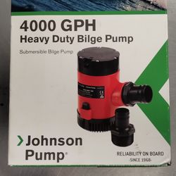 Johnson Heavy Duty Bilge Pump 4000gph
