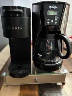 Keurig and Mr. Coffee Coffee Maker Bundle with K CUP Holder
