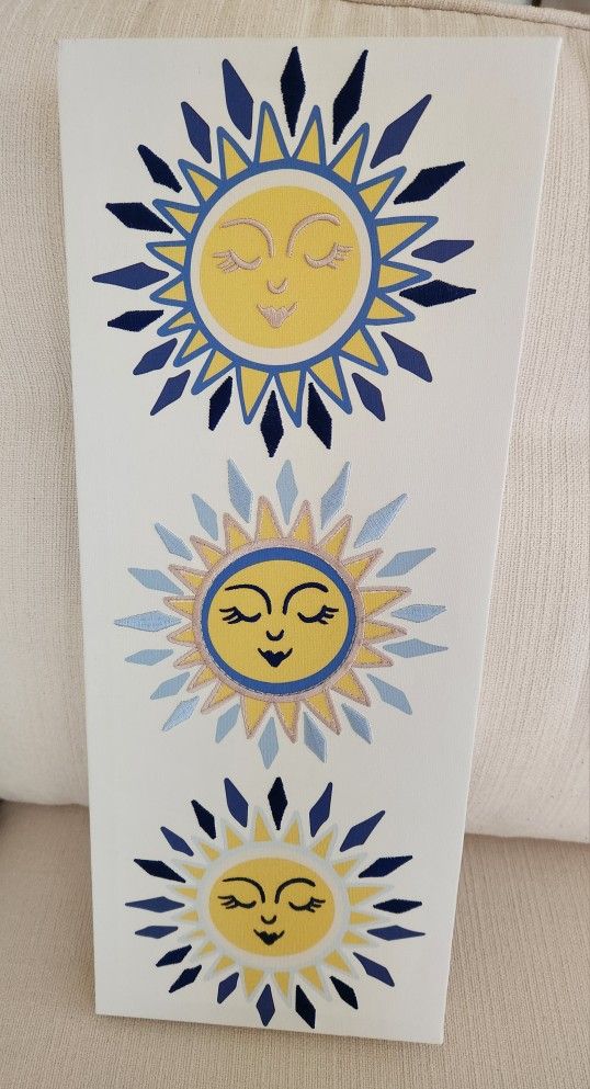 Canvas Sun Picture