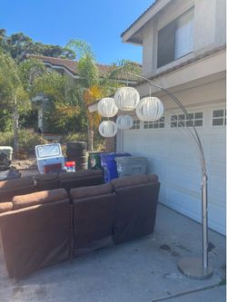 Free Couch, light, end table