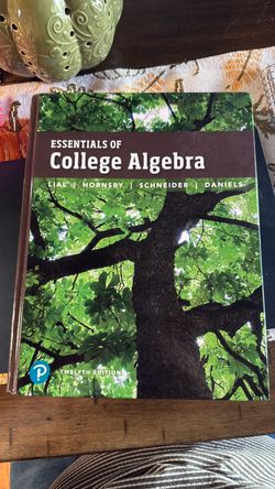 College algebra book