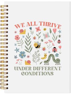 Hardcover notebook/planner