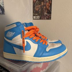 Jordan 1 “UNC reimagined” size .95