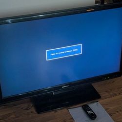 Sharp 46 inch Tv