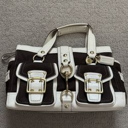 Coach 65th Anniversary Legacy Mandy Courier Satchel