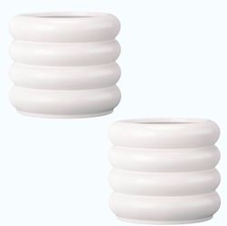 Large Bubble Ceramic Planter White - Room Essentials™