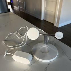 Belkin MagSafe 3-in-1 Wireless Charging Stand for Apple Watch, iPhone Series, AirPods - White