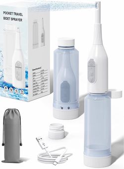 Electric Portable Bidet for Travel & Camping,Peri Bottle Postpartum