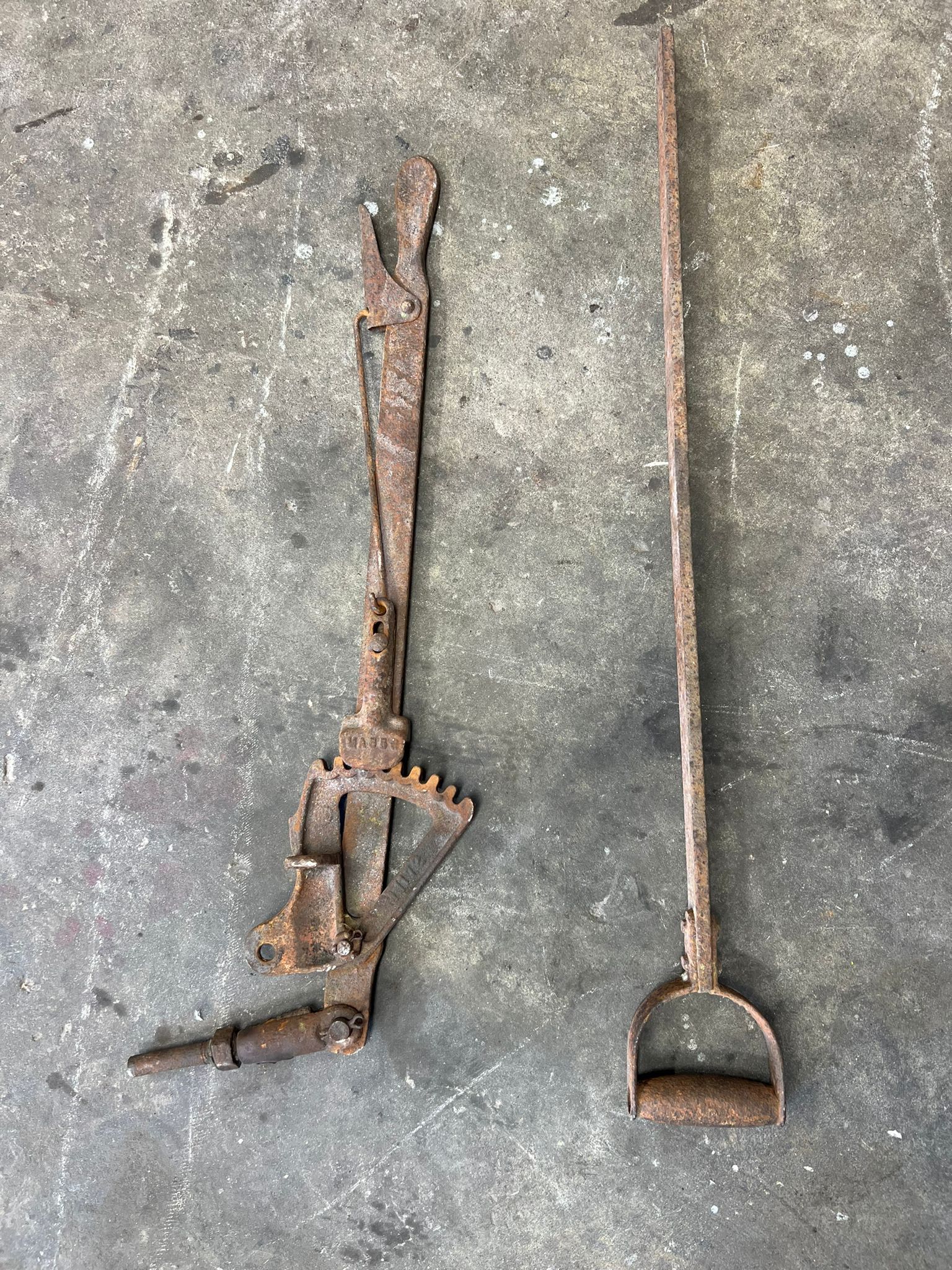Old Tractor Handle