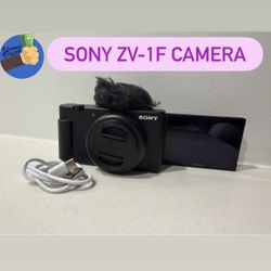Sony ZV-1F Vlog Camera & Charger📸