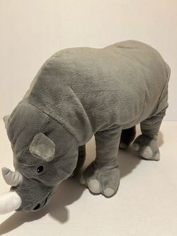 Plush Rhinoceros Toy