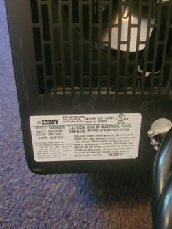 Commercial black heater