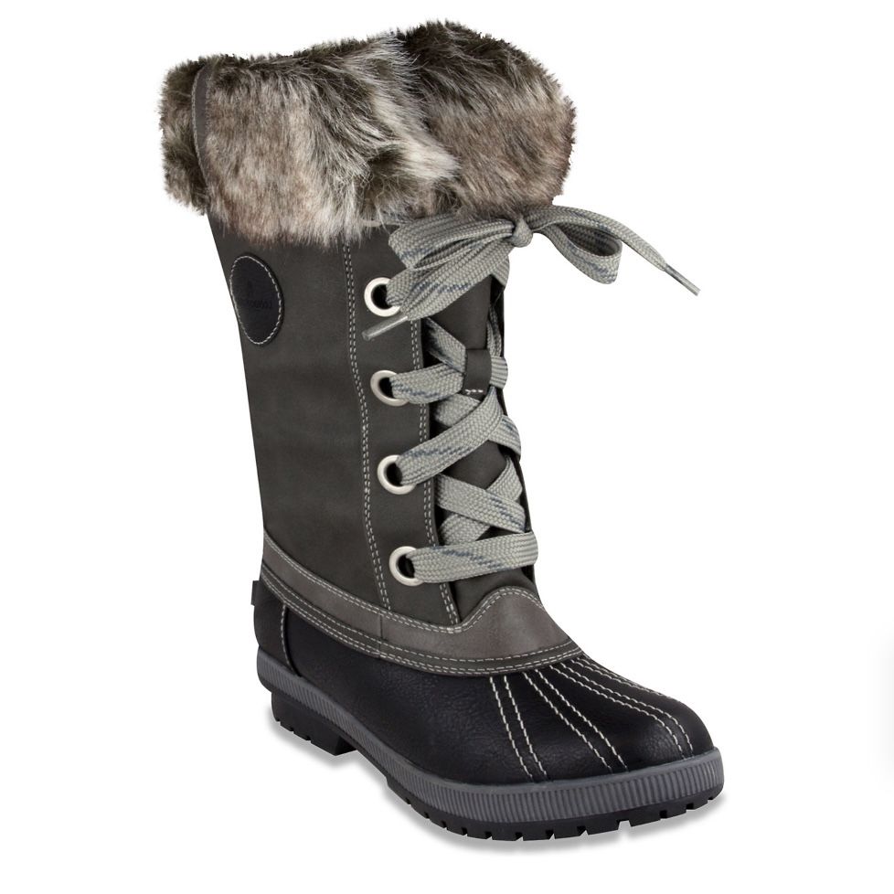 London Fog Fur Boots