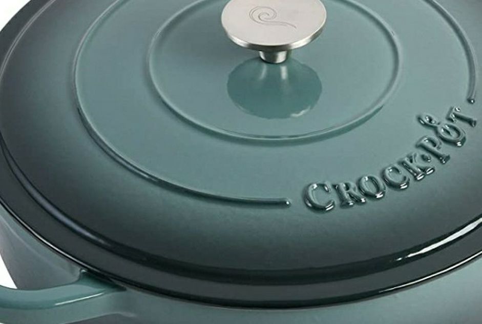 Crock-pot Artisan Non-Stick Cast Iron Round Dutch Oven