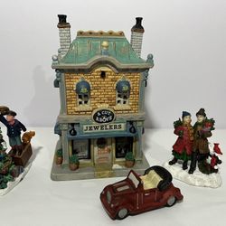 Jewelers Christmas Village Figurine collection