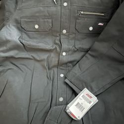 Dickies Black XL Heavy Duty Coat with Hoodie.  BRAND NEW