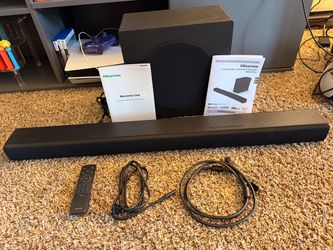 Hisense R632 3.1 Channel 380W Soundbar with Wireless Subwoofer with Dolby Atmos
