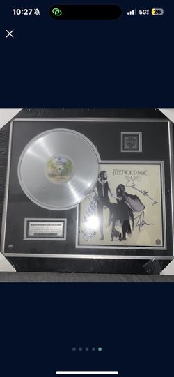 Fleet Wood Mac Signed Record